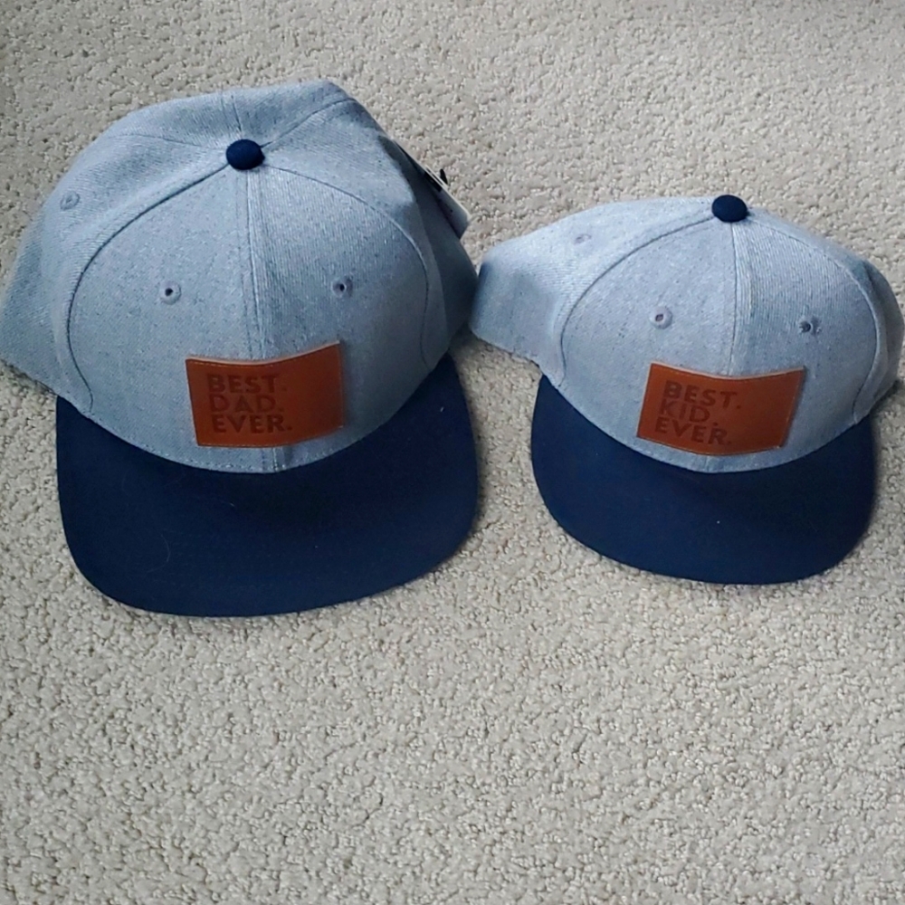 Littlest Prince Best Dad and Best Kids Ever Hats
